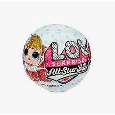 Кукла LOL Surprise All-Star B.B.s Sports Series 1 Baseball Sparkly Dolls Lucky Stars (Сердцеедки)