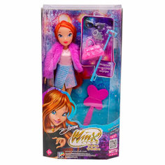 Шарнирная кукла Winx Club Блум с крыльями и аксессуарами, 24 см. IW01372201 Witty Toys Srl