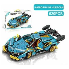 Конструктор Lamborghini Huracan с инерционным механизмом, 620 деталей Нет бренда