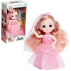 Кукла шарнирная «Эльза» в платье, микс No Brand