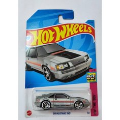 Hot Wheels Машинка базовой коллекции `84 MUSTANG SVO серебристая C4982/HKG80