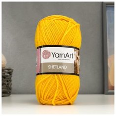 Пряжа "Shetland" 30% шерсть верджин, 70% акрил 220м/100гр (506 жёлтый) 5504926 Yarn Art