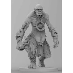 Игровая фигурка Giant №2 (Великан) 110мм (Warhammer, DnD, Вархаммер) Без бренда