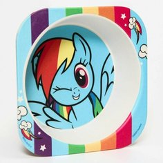 Миска детская из бамбука Рэйнбоу Дэш My Little Pony Mioks