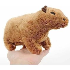 Капибара морская свинка мягкая игрушка 20см Нет бренда