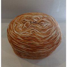Пряжа носочная 100% шерсть меринос 250гр/700м (меланж лиса)