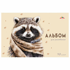 Альбом для рисования 40 листов "Милое животное" С0220-56 Апплика
