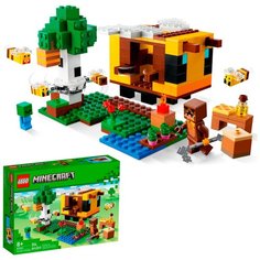 Конструктор LEGO 21241 Minecraft "Пчелиный коттедж"