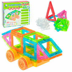 Конструктор магнитный 720T "Магия" (40 дет.) в коробке Tong DE