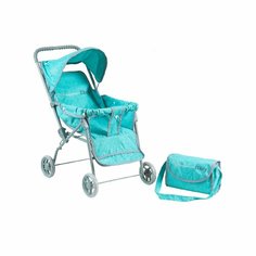 Коляска для куклы BUGGY BOOM 8026-2216/СТ Миксис сум. Бирюза