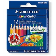 Набор карандашей цветных Noris12 цветов, картонная упак Staedtler