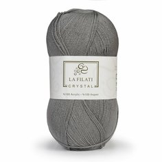 5 мотков Пряжа LA FILATI CRYSTAL 100гр, 475м, 100% акрил, цвет 324