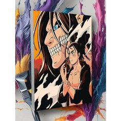 Картина по номерам Атака-Титанов Круто красим