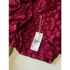 Ткань Плательно-костюиное вискозное филькупе с шелком, 1 м. Noname