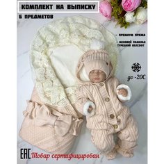 Комплект на выписку для новорожденного Тося & Бося