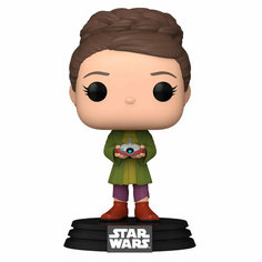 Фигурка Funko POP Bobble: Star Wars Obi-Wan Kenobi – Young Leia with Lola