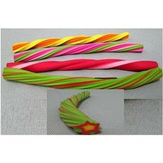 Ластик спираль гибкий. 16*1см. набор 4шт Centrum