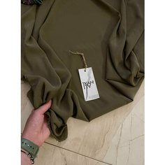 Ткань Плательно-костюмная однотонная купро с нейлоном, 1 м. Noname