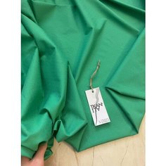 Ткань Костюмно-плательный однотонный жаккардовый хлопок, 1 м. Noname