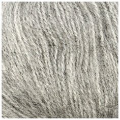 3шт, Пряжа "Angora real 40" 60% акрил, 40% шерсть 430м/100гр (614 серый меланж) Alize