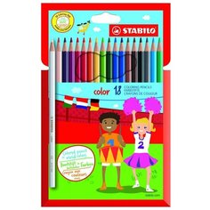 STABILO Цветные карандаши color 18 цветов (1918/77-11) разноцветный