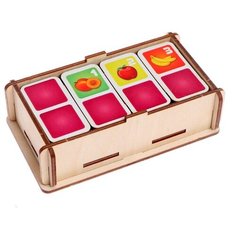 Настольная игра Сибирские игрушки Домино Фрукты
