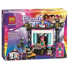 Конструктор Lari (Bela) Friends 10538 Поп-звезда: Телестудия, 197 дет.
