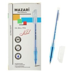 Ручка шариковая MAZARI Nebel Ultra Soft, узел 1.0 мм, чернила синие на масляной основе, игольчатый пишущий узел