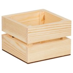 Заготовка для декорирования Mr. Carving ВД-750 Ящик квадратный сосна 13 x 13 x 9 см . 64897794494