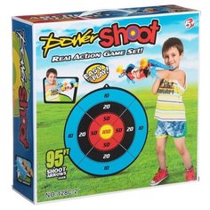Набор игровой с мишенью и дротиками Power Shoot BOX арт. 128C-2 NB
