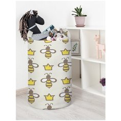 Корзина для игрушек JoyArty "Пчелиные короны" 40x60 см