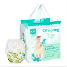 Offspring трусики XXL (15-23 кг), 24 шт., Авокадо