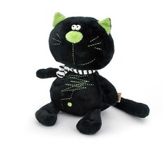 Мягкая игрушка Orange Toys Кот Батон 20 черный см