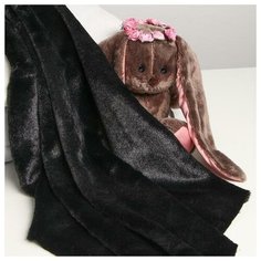 Лоскут для рукоделия Страна Карнавалия, 50х50 см., мех, цвет черный