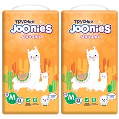 Joonies трусики Standart M, 6-11 кг, 52 шт., 2 уп.