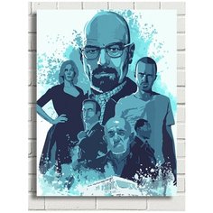 Картина по номерам Сериал Во все тяжкие Breaking Bad - 6405 В 30x40