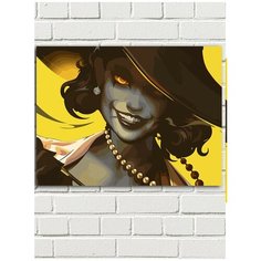 Картина по номерам Игра Обитель Зла Леди Димитреску - 6239 Г 30x40