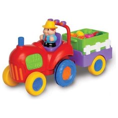 Развивающий центр Трактор с овощами 037325 Kiddieland