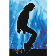 Картина по номерам Майкл Джексон на стену