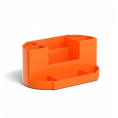 Подставка настольная пластиковая ErichKrause Victoria, Neon Solid, оранжевая