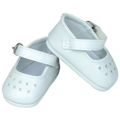 Petitcollin White shoes (Белые туфли для кукол Минуш 34 см)