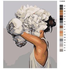 Картина по номерам, "Живопись по номерам", 60 x 75, Z-AB249