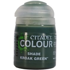 Краска акриловая Games Workshop Citadel Тень Kroak Green 24-29 (18 мл)