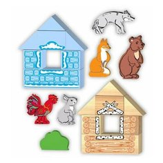 Сказка на столе "Зайкина избушка", дерево Томик