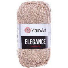 Пряжа YarnArt Elegance песочный (120), 88%хлопок/12%металлик, 130м, 50г, 1шт