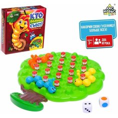 Стратегическая настольная игра на логику Кто больше съест? ЛАС ИГРАС
