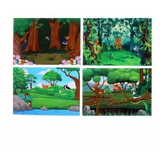 Настольная игра Leader Лесные животные