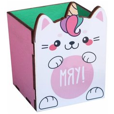 Ukid MARKET Органайзер для канцтоваров "Мяу!", 65 х 65 х 70 мм