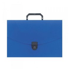 Attache Папка-портфель A4, пластик, 1 отделение 240 x 317 мм, синий