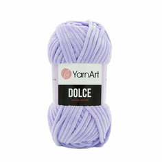 Пряжа для вязания YarnArt Dolce 100гр 120м (100% микрополиэстер) (776 светло-фиолетовый), 5 мотков